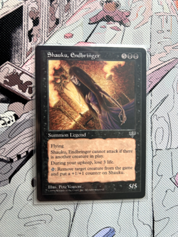 Shauku, Endbringer | Near Mint | Mirage (Only Printing!) Rare | 1996 MTG Card - Image 1