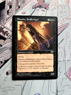 Shauku, Endbringer | Near Mint | Mirage (Only Printing!) Rare | 1996 MTG Card - Image 2