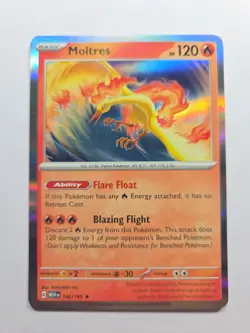 Moltres 146/165 Sv: Scarlet And Violet 151 Holo Rare Near Mint Pokemon Tcg - Image 1