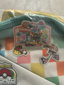 Pokemon Sealed Backpack Rucksack - Pikachu Car Anaheim Worlds 2025 - New - Image 3