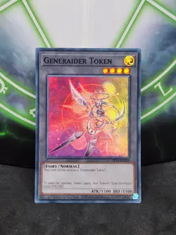 Yugioh Generaider Token OP13-EN026 Super Rare NM - Image 1