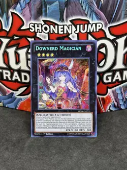 Yugioh Downerd Magician MP14-EN225 Secret Rare 1st Edition - Image 1