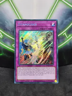 Yugioh Titanocider ETCO-EN079 Secret Rare 1st Edition NM - Image 1