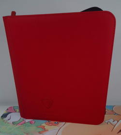 Card Guardian Toploader 4-Pocket Premium Binder Red - For 160 Cards (Used) - Image 1