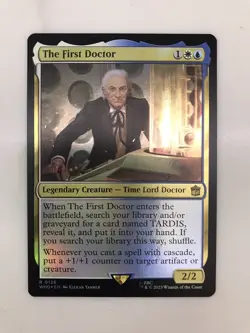 The First Doctor Foil MTG Magic the Gathering Card NM Near Mint WHO - Image 1