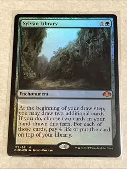 Sylvan Library Dominaria Remastered Foil - Image 1
