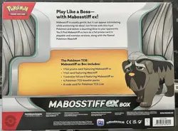 Pokemon TCG: Mabosstiff ex Box - Brand New Sealed! - Image 2