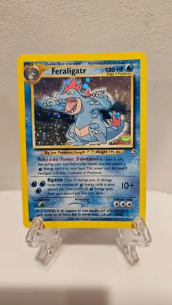 Feraligatr #5 Holo Pokemon Neo Genesis POKEMON 2000 NEAR MINT - Image 1