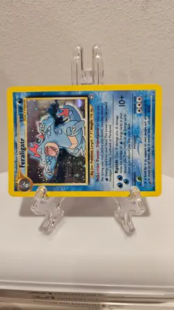 Feraligatr #5 Holo Pokemon Neo Genesis POKEMON 2000 NEAR MINT - Image 2