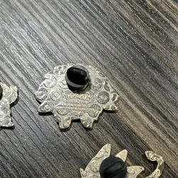 4 Pokemon Enamel Pin Badge Lot 2016 Solgaleo/ Beedrill/ Shaymin/ Victini - Image 5