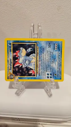 Feraligatr #4 Holo Pokemon Neo Genesis POKEMON 2000 NEAR MINT - Image 2