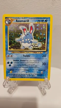 Azumarill #2 Holo Pokemon Neo Genesis POKEMON 2000 NEAR MINT - Image 1