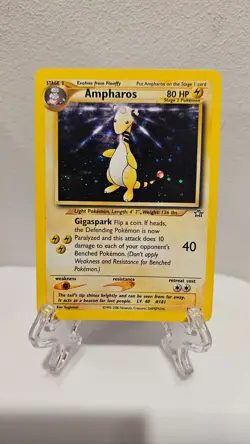 Ampharos #1 Holo Pokemon Neo Genesis POKEMON 2000 NEAR MINT - Image 1