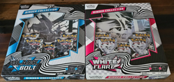 Pokemon S&V Black Bolt & White Flare Binder Collection Lot Of 2 Sealed - Image 1