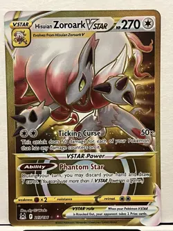 (x2) Pokemon TCG Hisuian Zoroark VSTAR Sword & Shield - Lost Origin 213/196 - Image 4