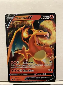 (x4) Pokemon TCG Charizard V Crown Zenith 018/159 Holo Ultra Rare - Image 2