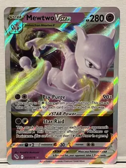 (x6) Pokemon TCG Mewtwo VSTAR Pokemon Go 031/078 Holo Ultra Rare - Image 4