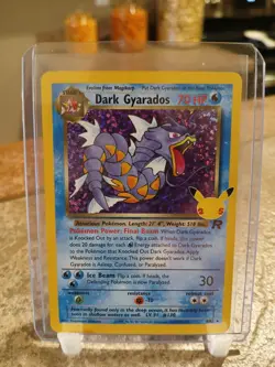 Pokemon TCG Dark Gyarados 8/82 Holo Rare Celebrations: Classic Collection - Image 1