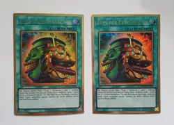 Yugioh 2x Topf der Extravaganz Premium Gold Rare Neu - Image 1
