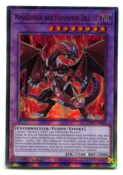 Yu-Gi-Oh! Masquerade der Flammende Drache Ultimate RA02-DE022 - Image 1