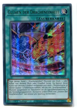 Yu-Gi-Oh! Gluhen der Dracheneinheit Ultra RAre GFTP-DE041 - Image 1