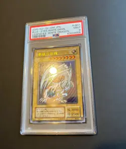 PSA 9 BLUE-EYES WHITE DRAGON LB-01 Ultra Rare 2000 LEGEND / B.E. yugioh Japanese - Image 3