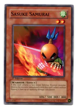 Yu-Gi-Oh! PLAYED/POOR Sasuke Samurai Common englisch - Image 1