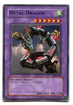 Yu-Gi-Oh! PLAYED/POOR Metal Dragon englisch Rare Metalldrache - Image 1