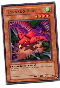 Yu-Gi-Oh! PLAYED/POOR Tornado Bird Rare englisch Tornadovogel - Image 1