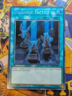 Dragonic Tactics - LCKC-EN073 - Secret Rare 1st Edition Yugioh NM - Image 1