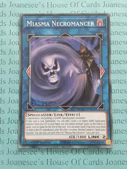 DOOD-EN052 Miasma Necromancer Yu-Gi-Oh Card 1st Edition New - Image 1