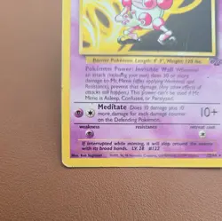 Pokemon TCG Jungle Mr. Mime Non-Holo Card 22/64 Unlimited 1999 WOTC - Image 3