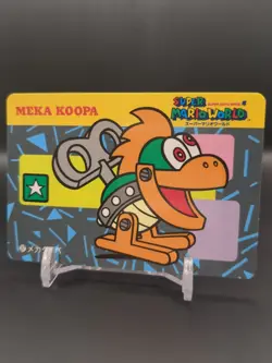 Mechakoopa #37 Super Mario World BROS Card BANPRESTO Nintendo 1992 Japan TCG B1 - Image 1