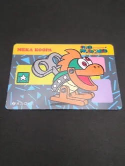 Mechakoopa #37 Super Mario World BROS Card BANPRESTO Nintendo 1992 Japan TCG B1 - Image 5