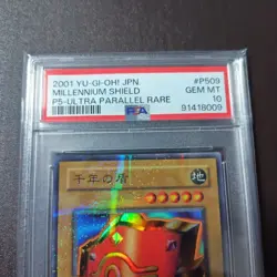 YuGiOh Millennium Shield PSA10 Ultra Parallel Rare P5 09 Japanese Card - Image 2