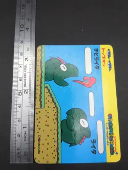 Dino-Torch Dino-Rhino #9 Super Mario World BROS Card TOP SUN Nintendo 1992 C2 - Image 4