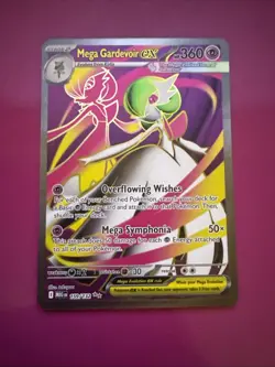 Mega Gardevoir EX 159/132 Full Art NM/M Mega Evolution Pokemon Card - Image 1