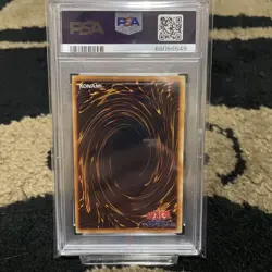 YuGiOh Meteor Dragon PSA10 Ultra Rare 1999 Japanese Premium Pack Card - Image 2