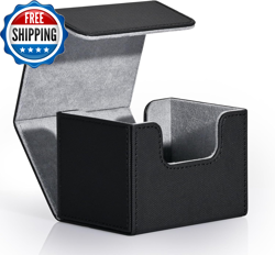 Card Deck Box for Trading Cards MTG Commander Deck Box Holds 120... - Image 1