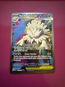 Mega Abomasnow EX 157/132 Full Art NM/M Mega Evolution Pokemon Card - Image 1