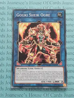 DOOD-EN050 Gouki Sheik Ogre Yu-Gi-Oh Card 1st Edition New - Image 1