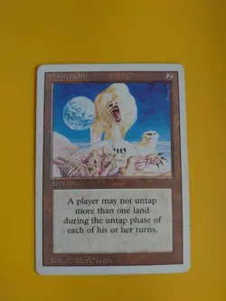 Winter Orb/ Artifact Magic the Gathering Card. Revised. Old Vintage. - Image 1