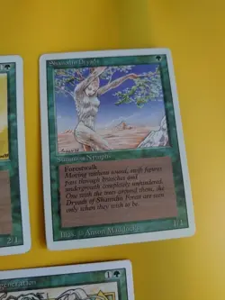 Regeneration, Shanodin Dryads,Elivhs Archers MTG 3 Card. Revised. Old Vintage. - Image 5
