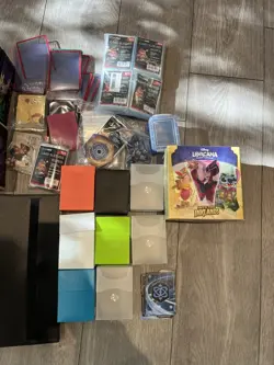 Huge Lorcana Bundle -1000s Of Cards From Sets 1-4 - All Card Types - Accessories - Image 2