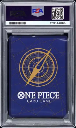 One Piece Card Luffy Red Parallel Leader PSA10 Rare Collector Edition - Image 2