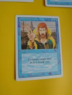 Counterspell. Interrupt. Magic the Gathering Card. Revised. Old Vintage. - Image 4