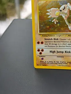 Pokemon TCG Hitmonlee Legendary Collection Holo Rare Card 13/110 - Image 3