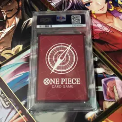 One Piece Card Zoro Leader Parallel Gold Foil Promo PSA10 Rare L - Image 2