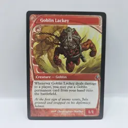 Goblin Lackey NM #192 MTG Mystery Booster 2 (Future Sight Frame) - Image 1