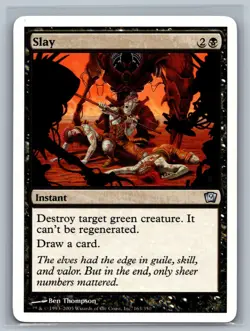 Magic The Gathering 9th Edition Slay #163/350 MTG TCG CCG Ninth - Image 1